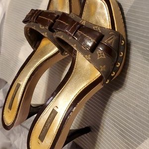 Louis Vuitton studded heels